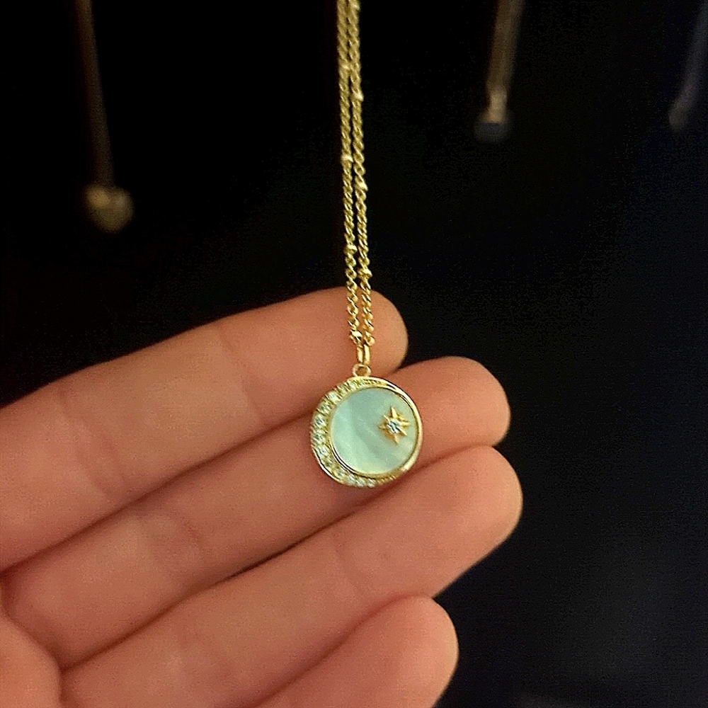 2/$30 Deal! Mother of Pearl Necklace